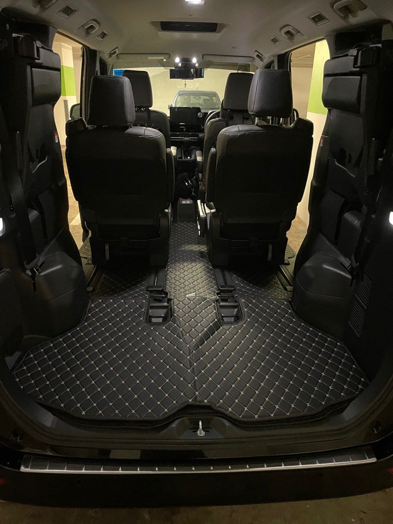 TOYOTA Voxy Rear Mat 2004 -2013  -Tailored Carpet Car Mats