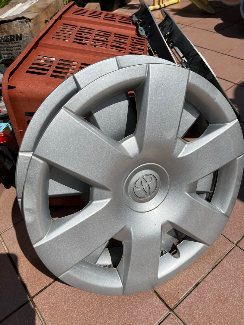 Toyota rims cover, Car Accessories, Tyres & Rims on Carousell