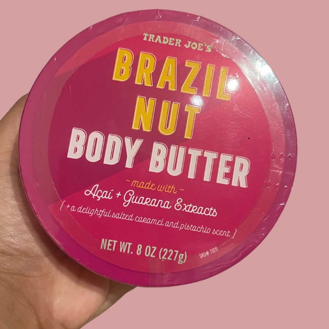 Trader Joe's Brazil Nut Body Butter 8 oz on Carousell
