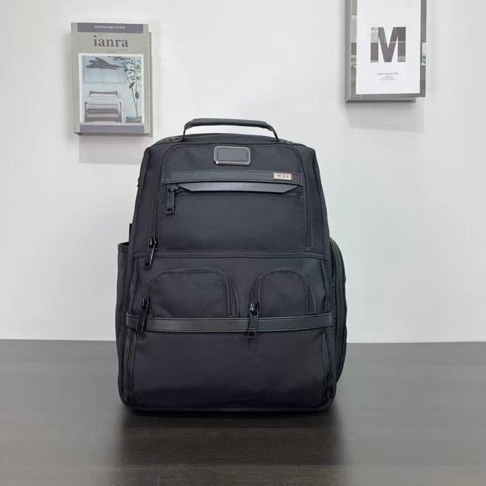 Tumi - Alpha 3 - Compact Laptop Brief Pack Black