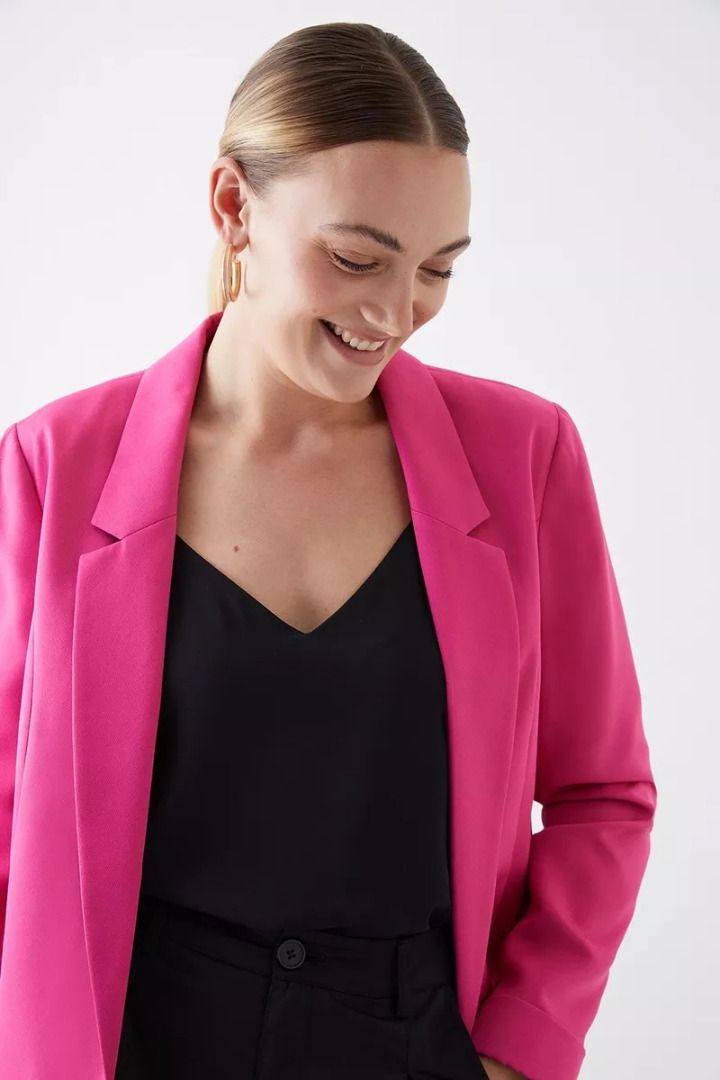 Fuchsia hotsell blazer womens