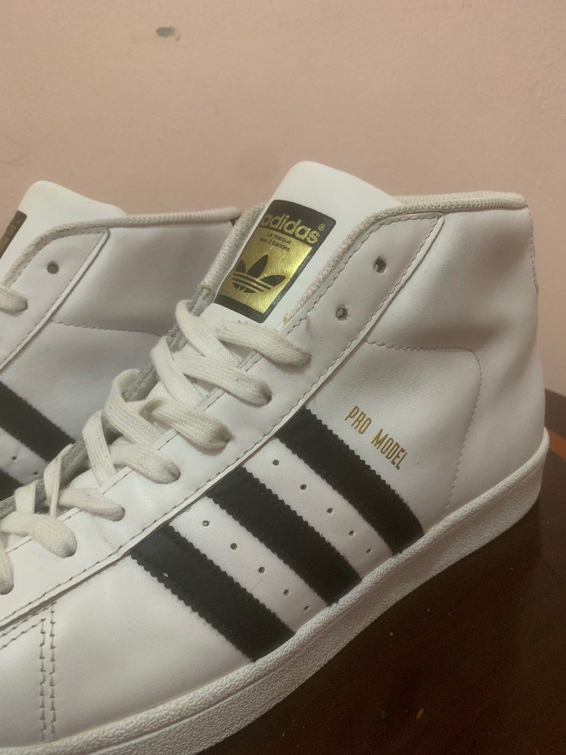 Adidas pro on sale model white uk