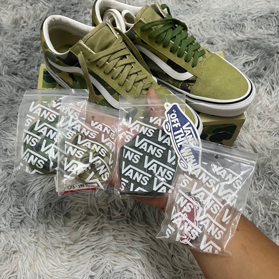Vans old top skool bape