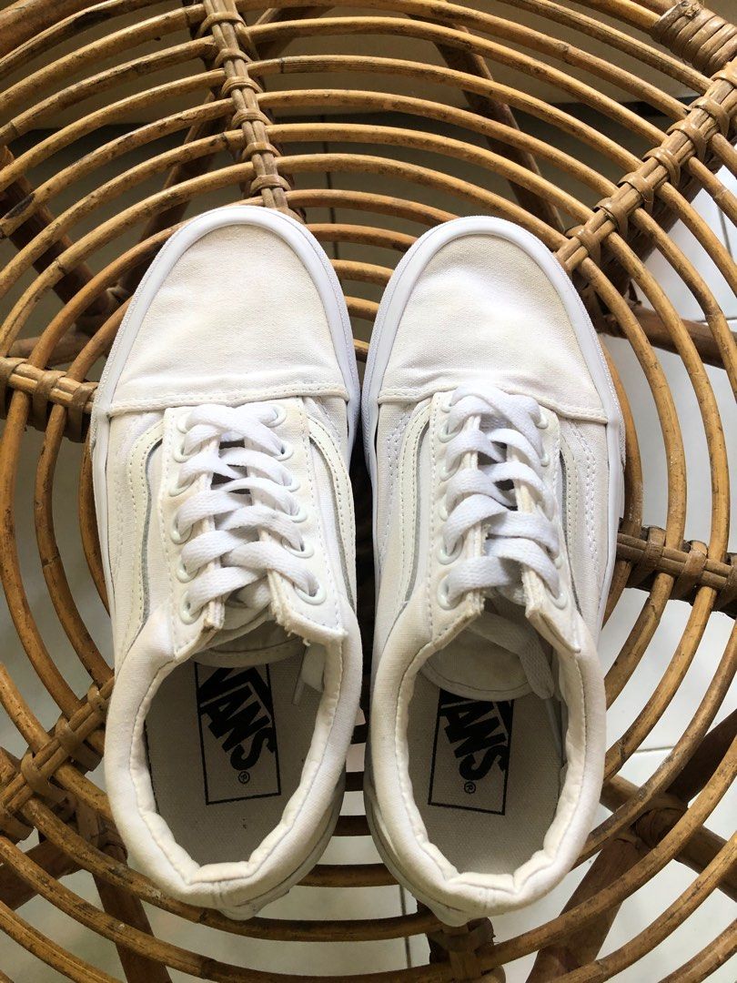 Vans old skool full white original