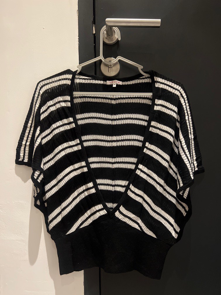 Kusa Long Vest Stripe