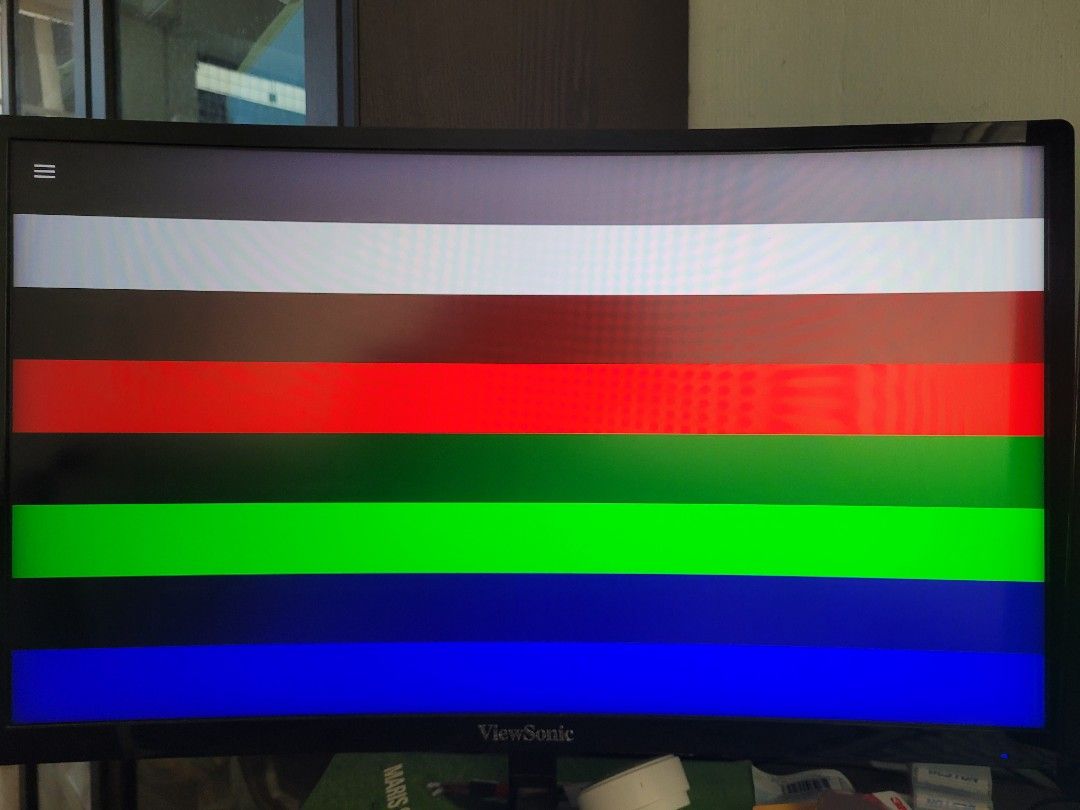 Viewsonic 24 inch 144hz Curve Monitor, Computers & Tech, Parts