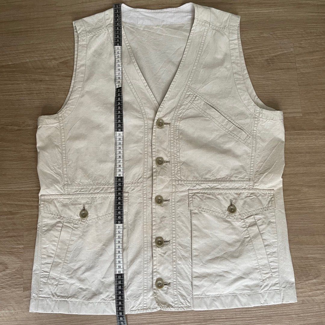 White hot sale cargo vest
