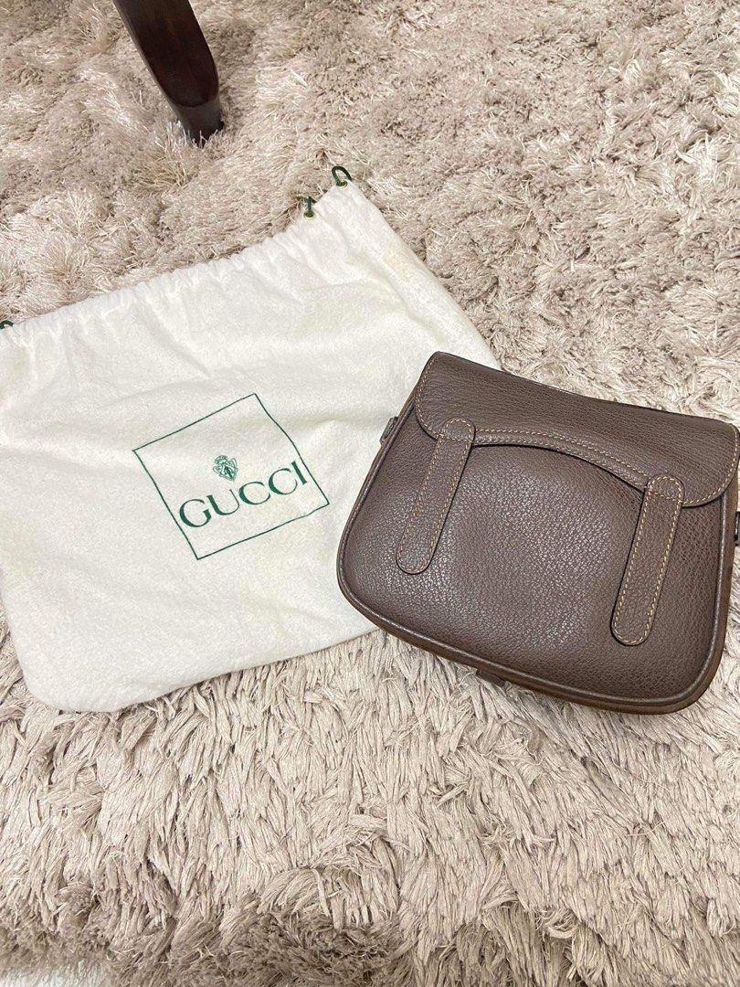 Vintage Gucci saddle bag on Carousell