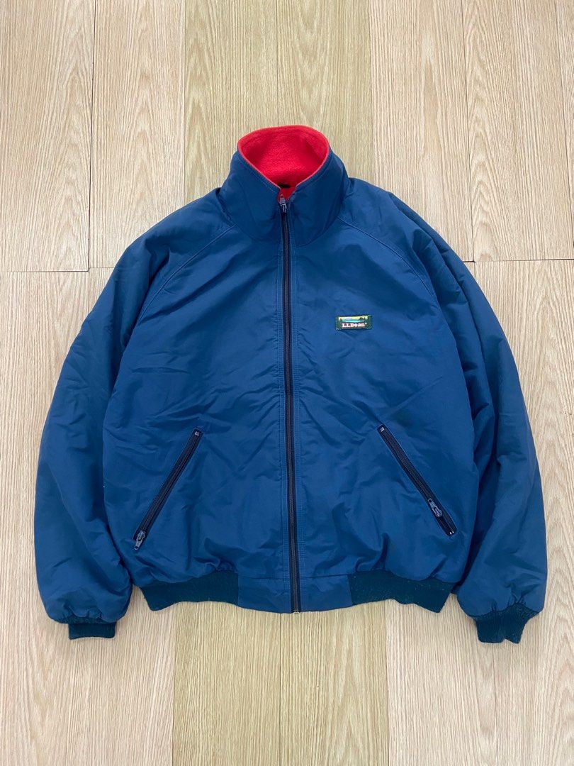 Ll bean warm up jacket vintage top