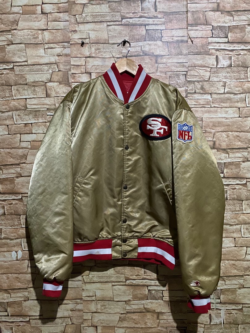 Vintage 90s Starter Jacket San Francisco 49ers Medium on Tag Best Fit Large  Dimes (L27 W24), Men's Fashion, Coats, Jackets and Outerwear on Carousell