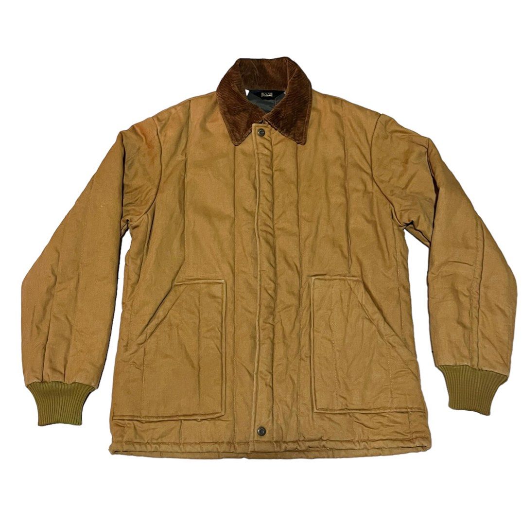 VINTAGE WALLS MADE IN USA HUNTING JACKET DUCK CANVAS CORDUROY COLLAR OUTDOOR JACKET WORKWEAR JACKET Men s Fashion Coats Jackets and Outerwear on Carousell