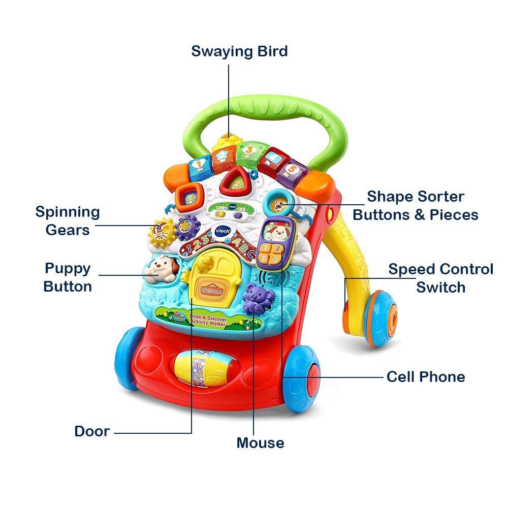 Vtech stroll top and activity walker
