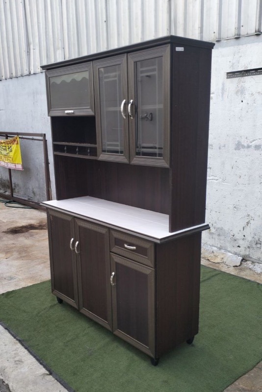 W66E Almari Dapur 4.1 ft Portable Kitchen Furniture & Home