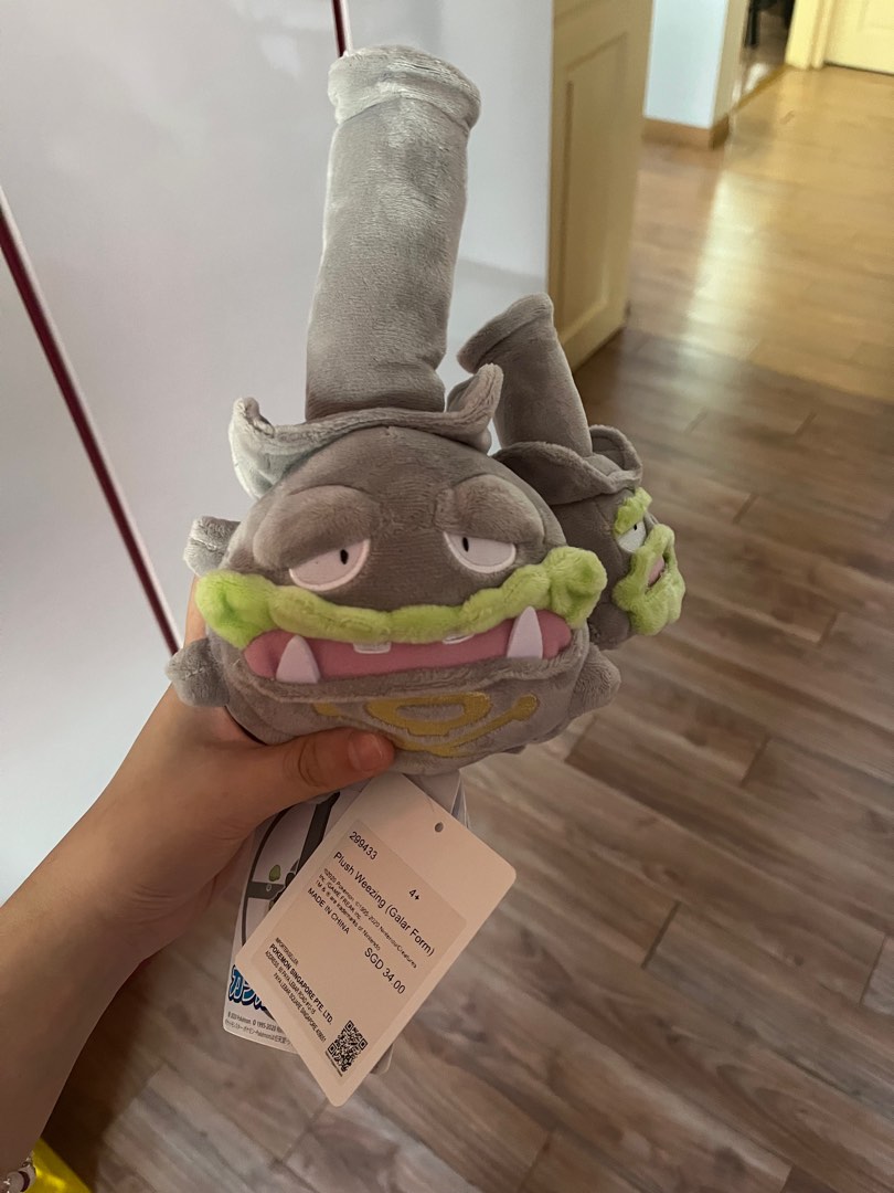 Weezing plush on sale