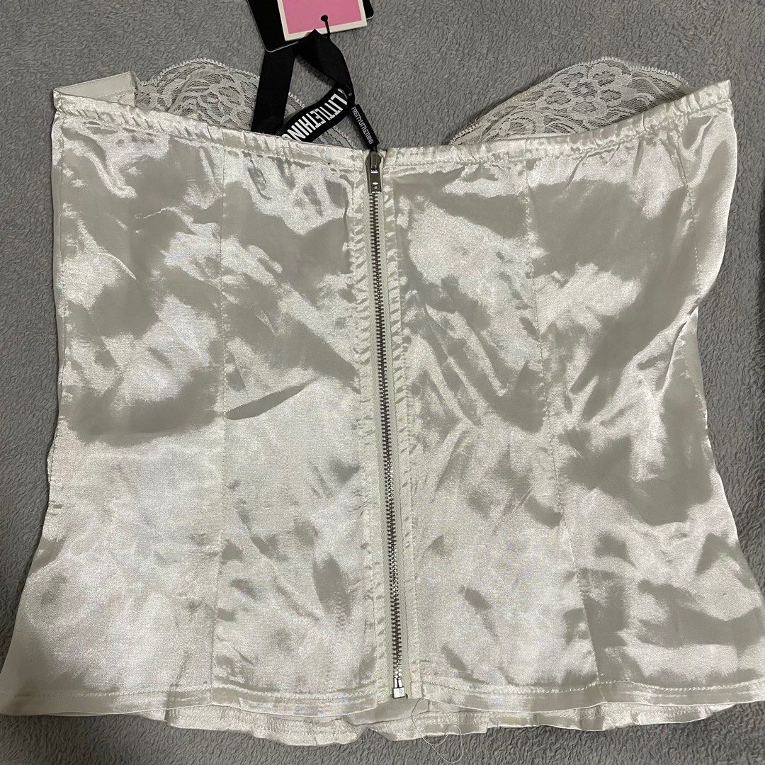 Lace Corset Top, Women's Fashion, Tops, Blouses on Carousell