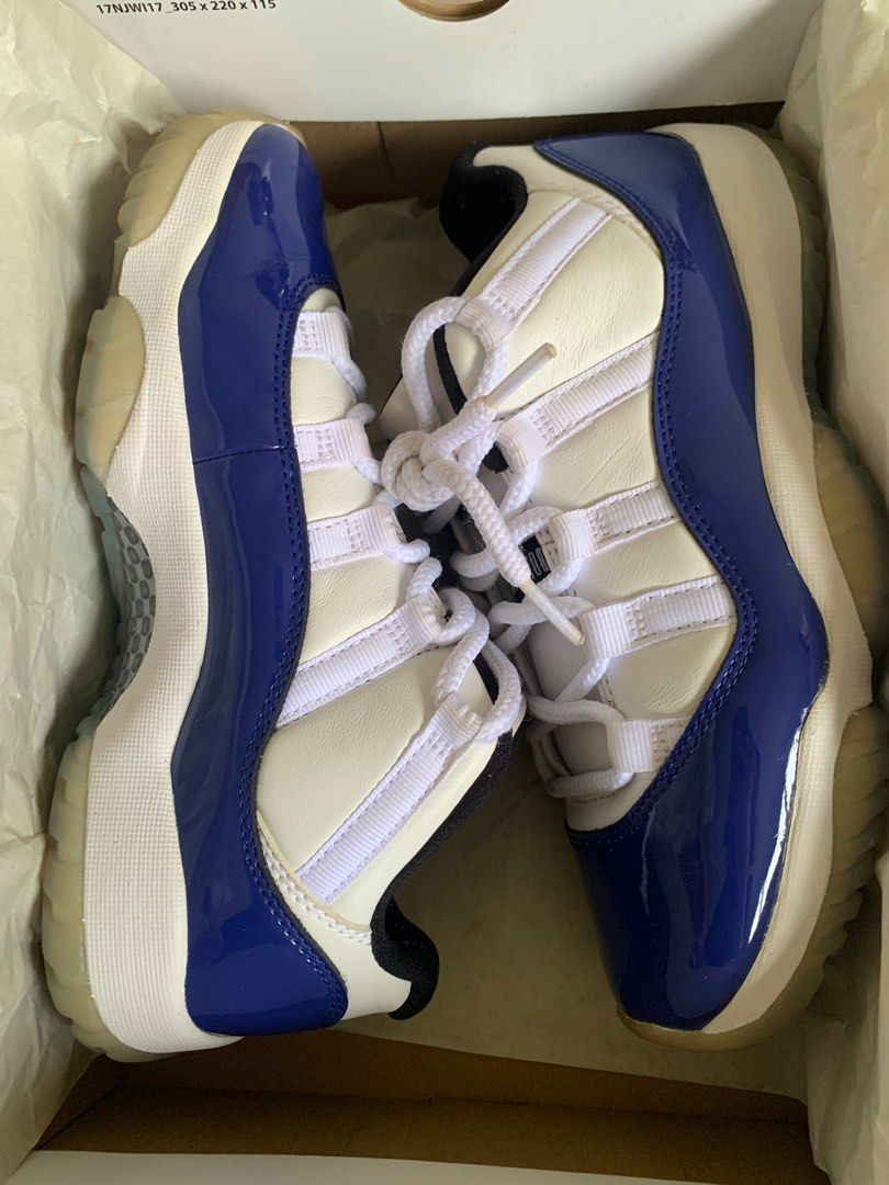 WMNS Air Jordan 11 Concord Blues Women s Fashion Footwear