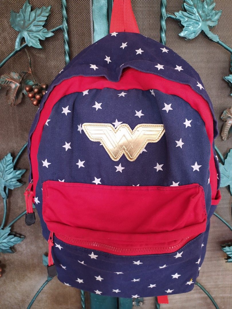 Justice League Hot Topic Wonder Woman Backpack Small Disney