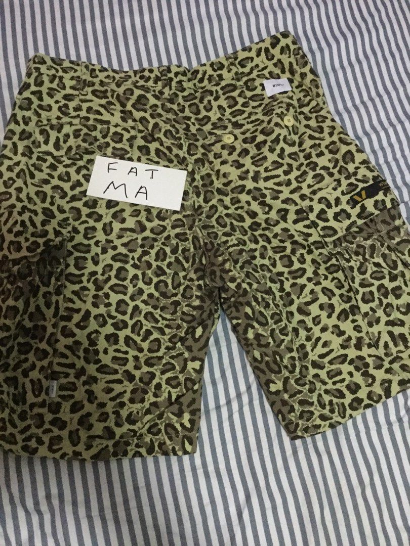 Wtaps jungle camo cargo shorts XL wtvua llw, 男裝, 褲＆半截裙