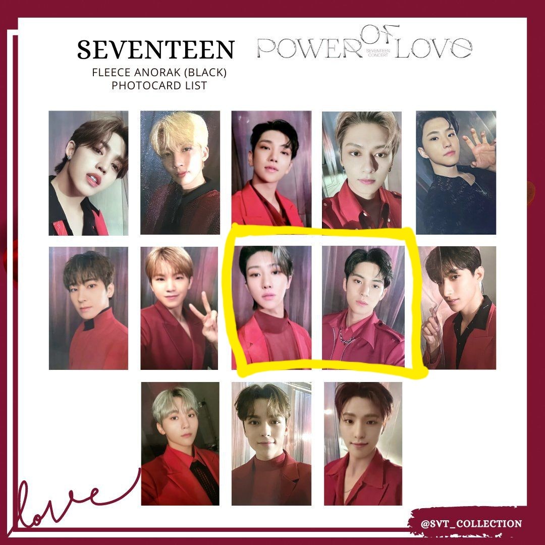 SEVENTEEN Power of love ウジ トレカ ②
