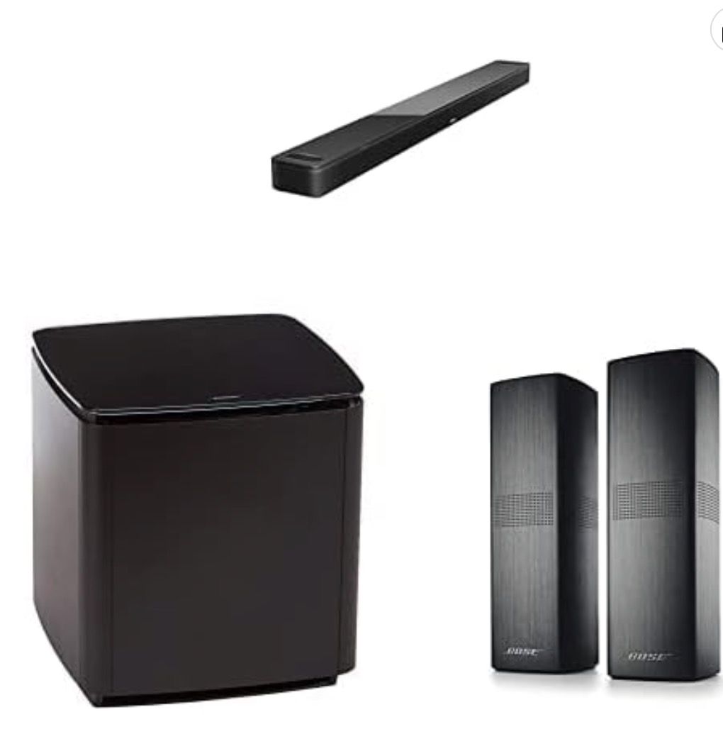 WTS Bose Smart Soundbar 900 + Bass Module 700 + Surround Speaker 700