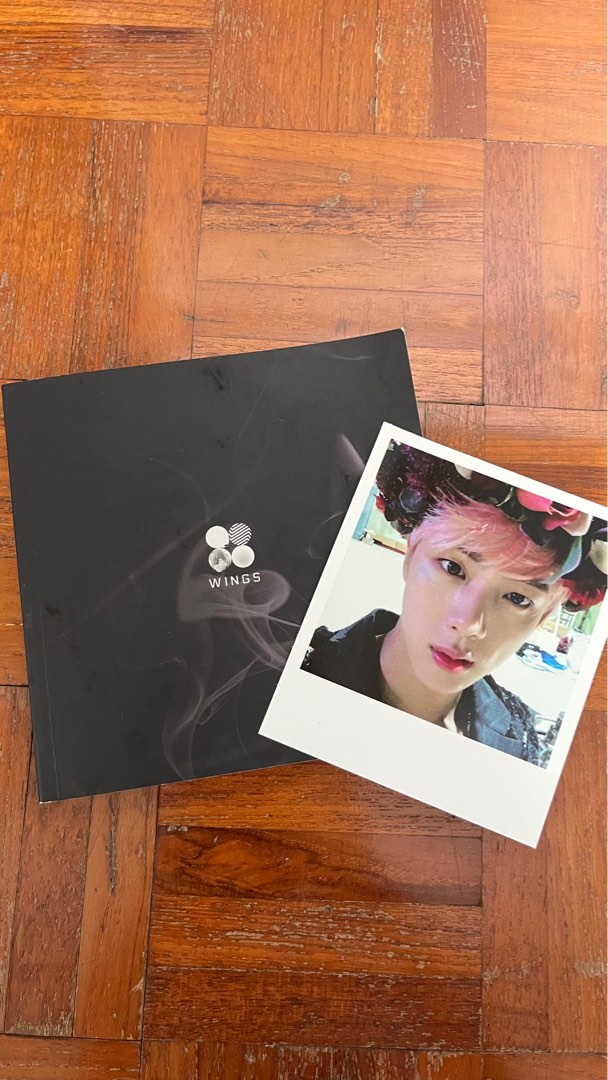 BTS 2nd Album - Wings [ I ver. ] CD + Photobook + Photocard + FREE GIFT /  K-POP Sealed