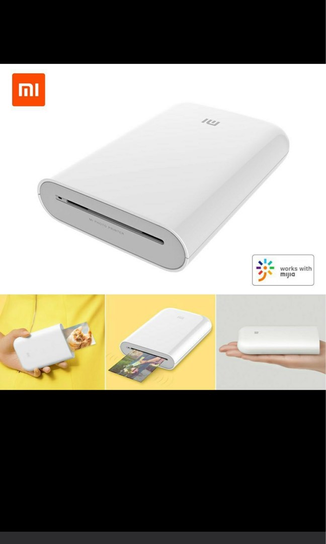 xiaomi pocket photo printer, Computers & Tech, Printers, Scanners ...
