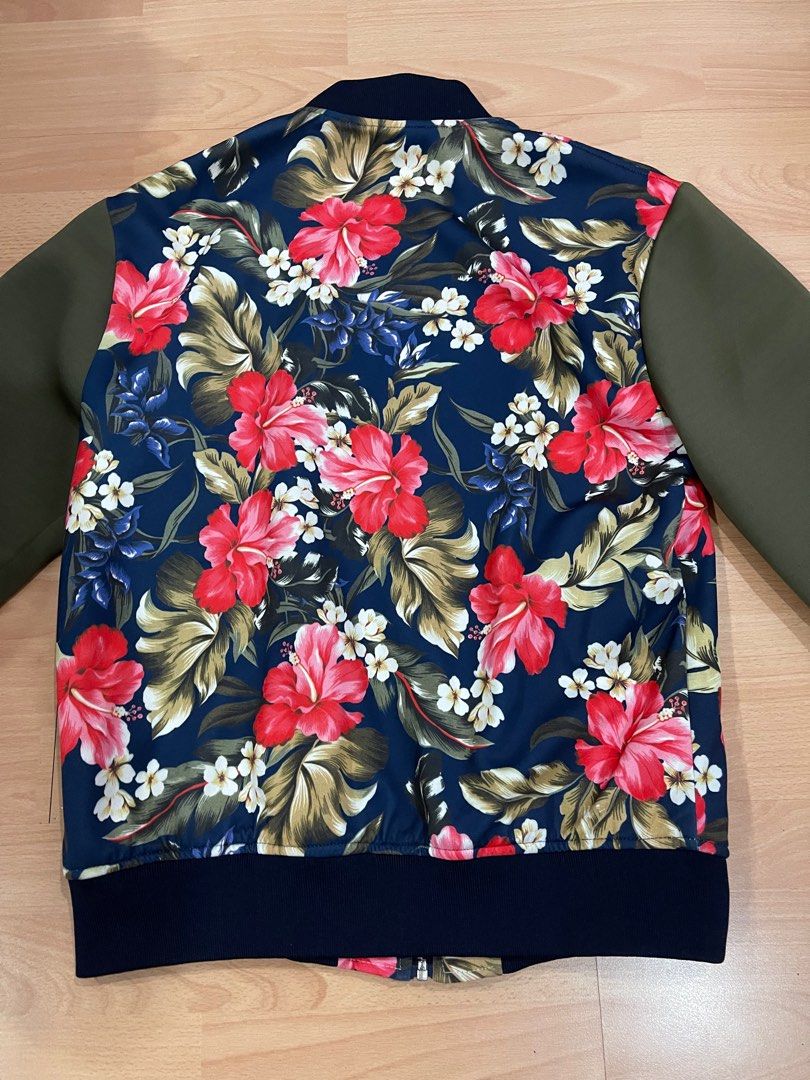 Zara Men s Floral Bomber Jacket