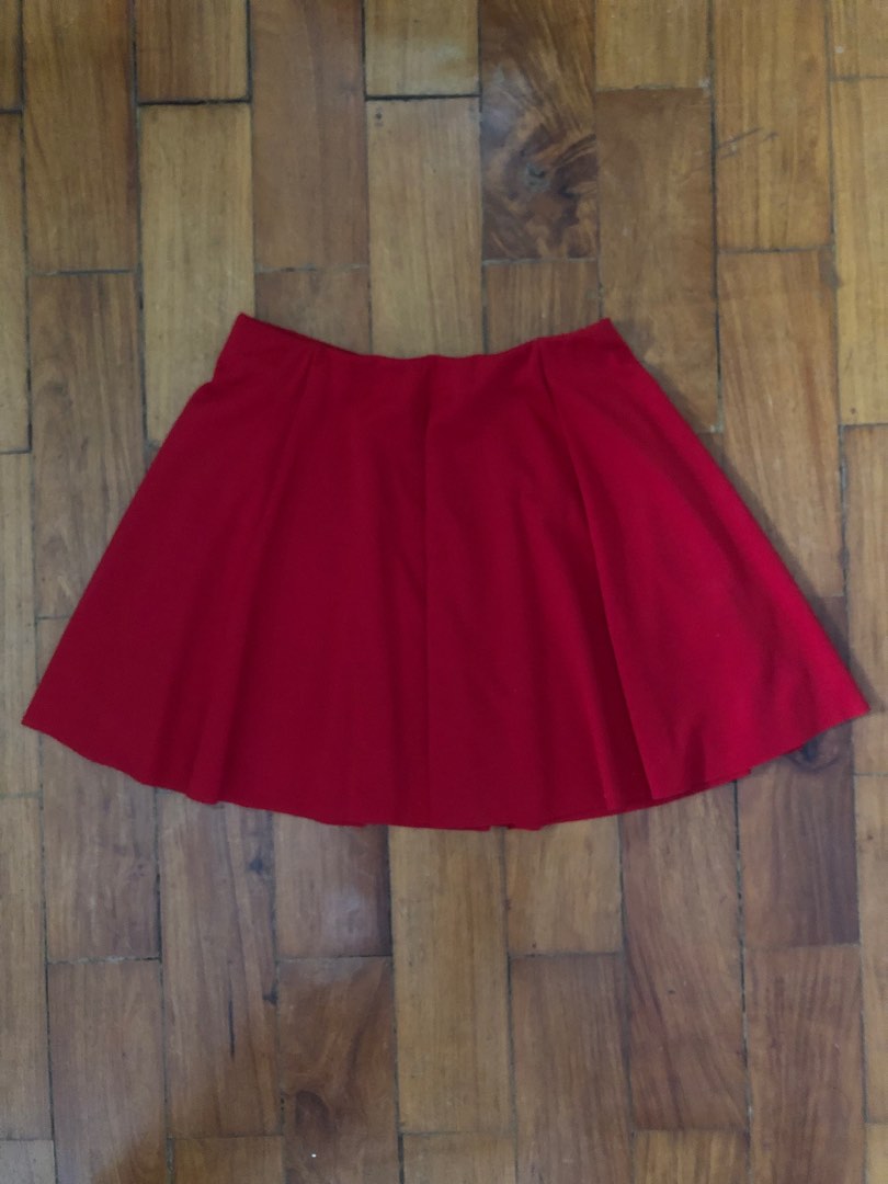 Flowy mini skirt zara outlet