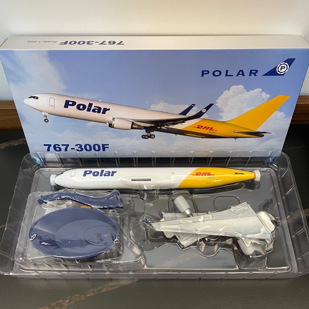 1:200 Polar Air Cargo Boeing 767-300F DHL 飛機模型, 興趣及遊戲