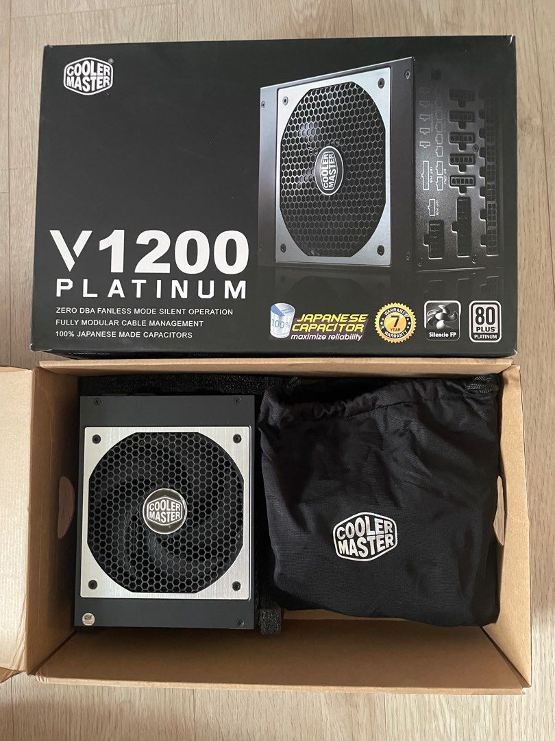 Cooler Master V1200 1200W つけ加え ATX Black