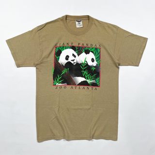 2000s Jerzees Heavy Weight Cotton Giant Pandas Zoo Atlanta Tee