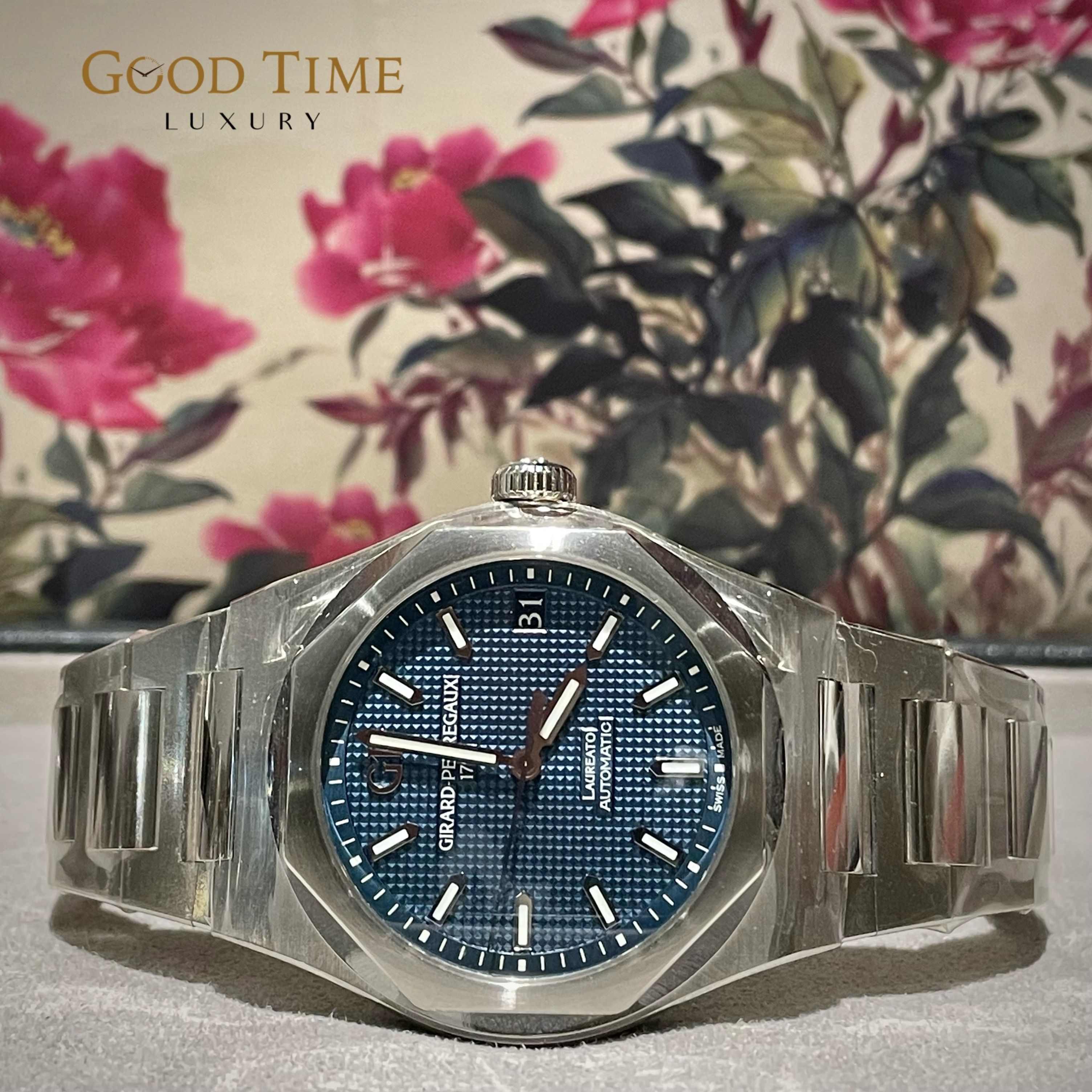 Girard perregaux new arrivals laureato blue