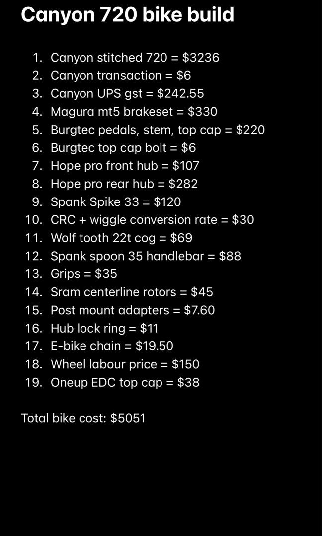 Canyon Stitched 720 [Custom Fully Upgraded] Dirtjump Slopestyle Dirt