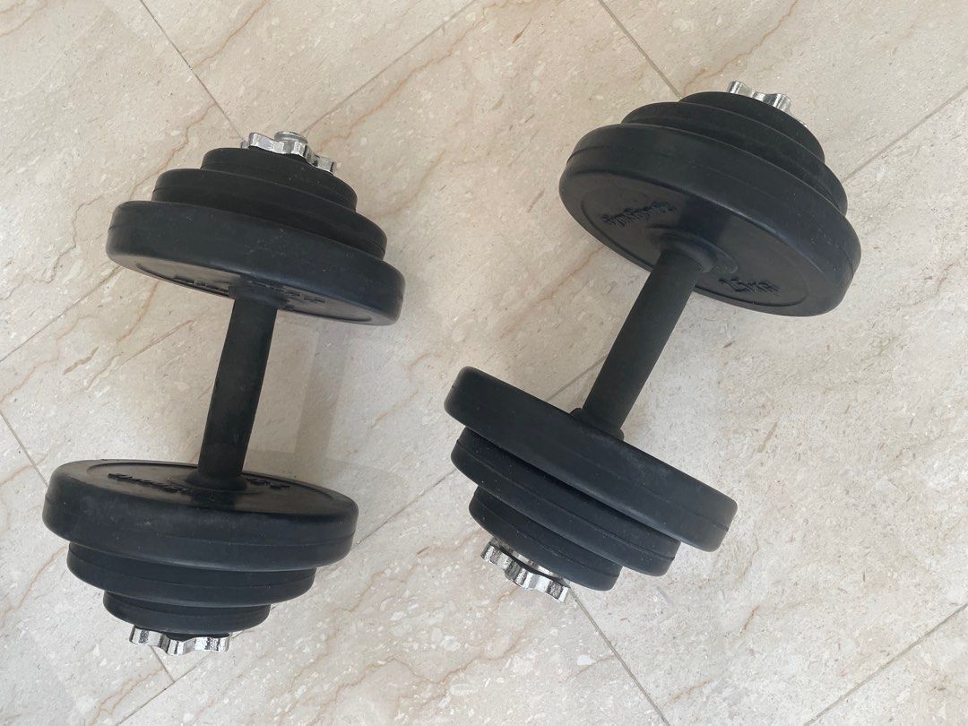 20k dumbbell set Sports Equipment Exercise Fitness Weights