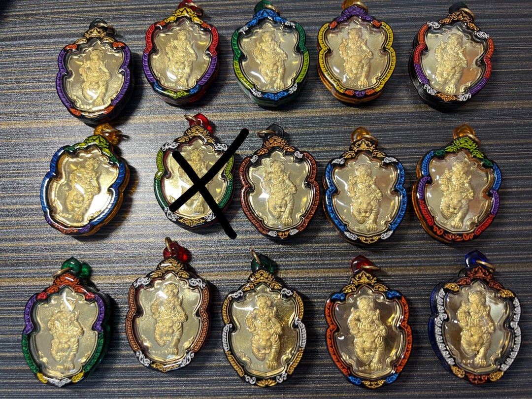 龍婆チャナイ師の入魂・第四形態「虎頭ルーシー騎虎」無頭虎の加護　プラクルアン 龍婆チャナイ師の入魂・第四形態「虎頭ルーシー騎虎」無頭虎