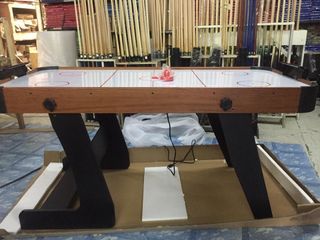 28x60 INCHES FOLDABLE (5Ft.) AIR HOCKEY TABLE