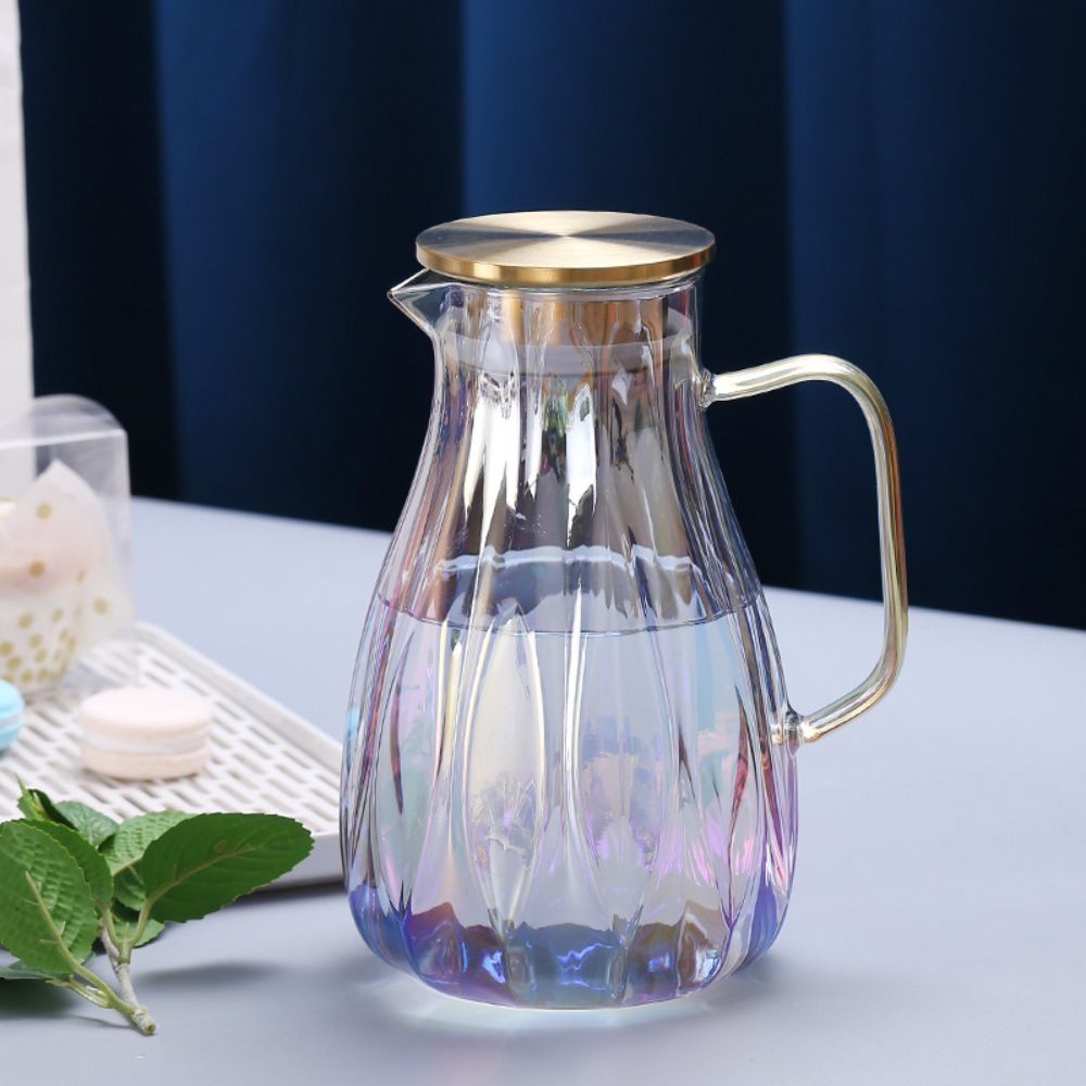 Glass Water Carafe Lid, Glass Pitcher Water Kettle