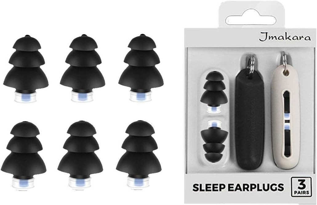 3522) EAR PLUGS, EAR STOPPERS, PORTABLE, BUSINESS TRIPS, NOISE, SLEEP