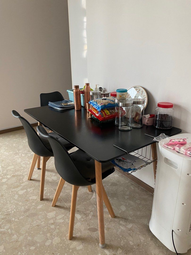 Three seater dining table cheap