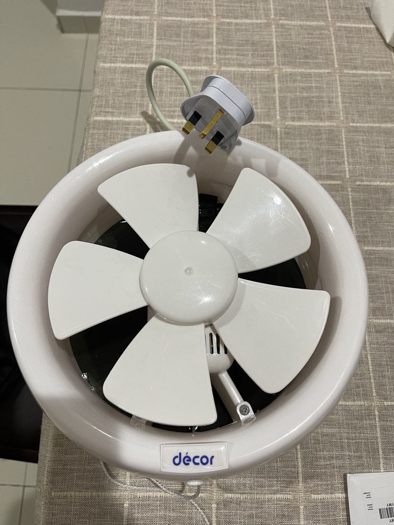 6" Household Exhaust Fan, Furniture & Home Living, Bathroom & Kitchen