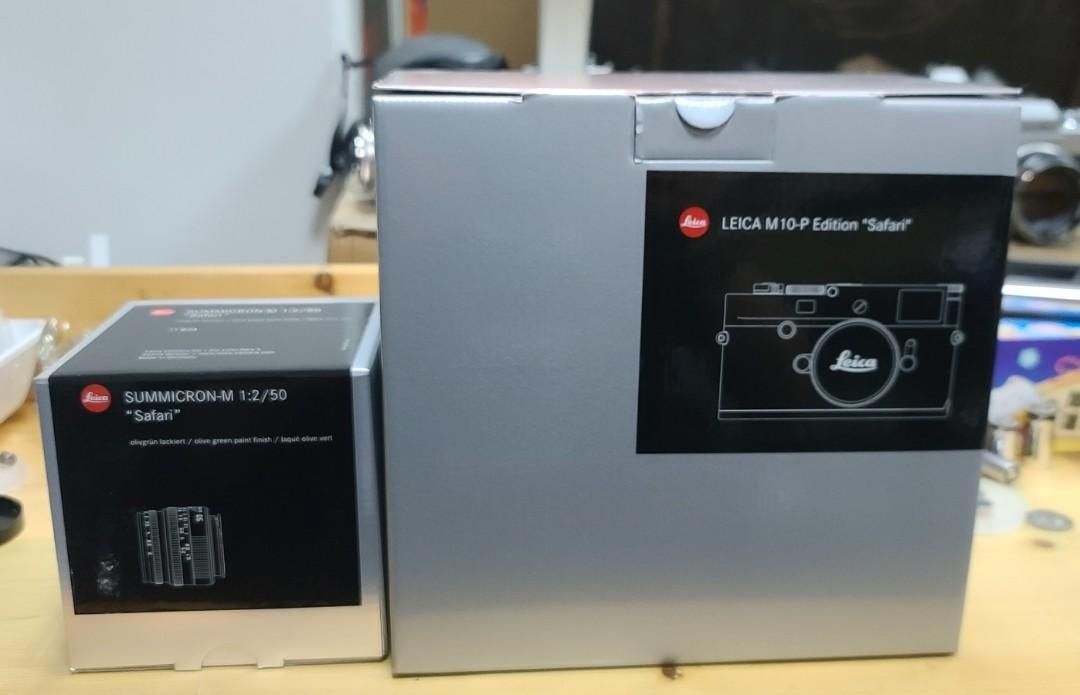 ☆99.99%新，全完盒，LEICA M10P Safari 橄欖綠色（世界限定1500部生產