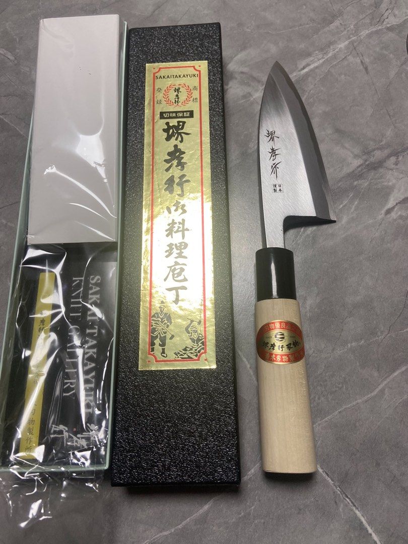日本全新堺孝行小出刃包丁廚刀, 傢俬＆家居, 廚具和餐具, 刀和砧板