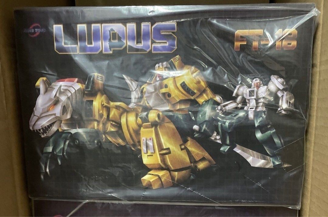 人狼頭領戰士狼人FT-18 Lupus 變形變型合金玩具金剛FT18 Transformers
