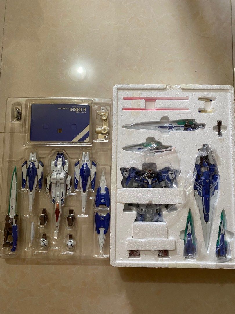 啡 已開 Metal Build MB GUNDAM RAISER oo 高達 啡盒 刺客 外傳 漆黑 神秘 機體 皇家 面具 GN F 00 ...