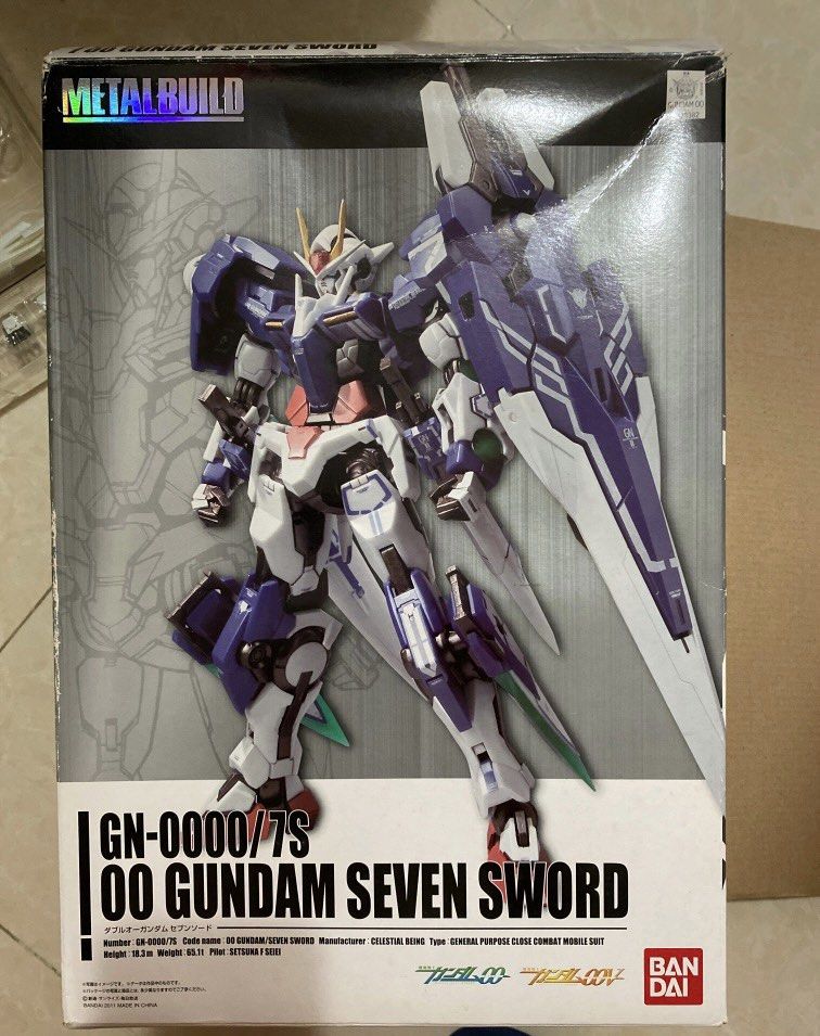 啡 已開 Metal Build MB GUNDAM RAISER oo 高達 啡盒 刺客 外傳 漆黑 神秘 機體 皇家 面具 GN F 00 ...