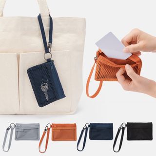 (單售)日本 無印良品 MUJI 零錢包 卡片鑰匙包 票卡夾 名片包 收納小袋 散子包 鎖匙64240421100931110