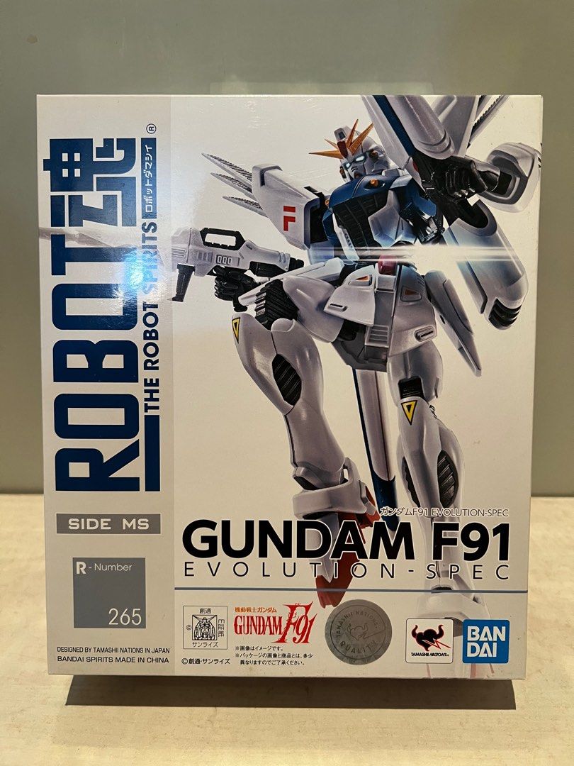 全新ROBOT魂265 GUNDAM F91 EVOLUTION- SPEC 高達, 興趣及遊戲, 玩具