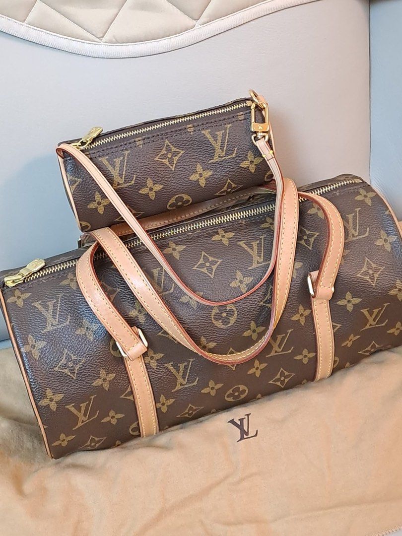 美品❤️ Louis Vuitton 子母水筒袋, 名牌, 手袋及銀包- Carousell