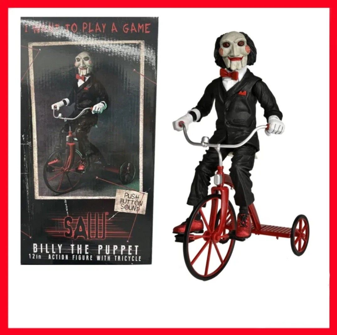 全新🔥旺角店現貨🔥Neca Saw X ( Billy The Puppet ) 12