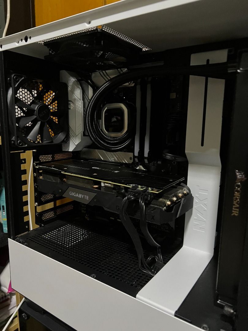 平靚正水冷電腦R9 3900x b550 a rtx 2070 super corsair 海盜船加nzxt